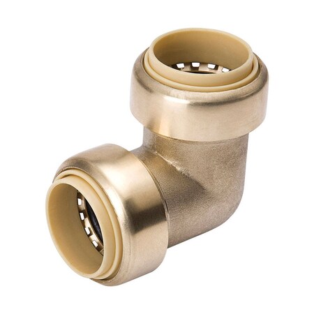 Proline Series Elbow 90D 1/4"Push Brass 631-001HC